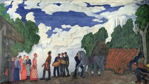 Marriage Proposal of Kalev by Kristjan Raud